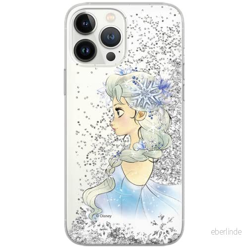 ERT GROUP mobiltelefonfodral för Apple Iphone 6 PLUS/ 7 PLUS / 8 originalt och officiellt licensierat Disney mönster Elsa 010, med glitter overflow effekt 5903040582121