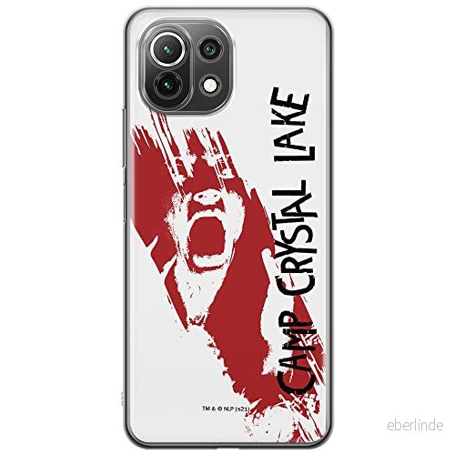 ERT GROUP mobiltelefonfodral för Xiaomi 11 LITE 4G/5G originalt och officiellt licensierat Horror mönster Friday the 13th 010, fodral tillverkad av TPU plast 5905511103675