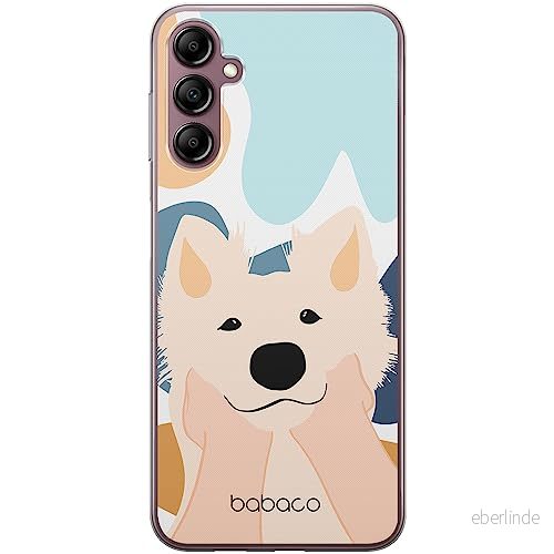 ERT GROUP mobiltelefonfodral för Samsung A14 4G/5G originalt och officiellt licensierat Babaco mönster Dogs 009 optimalt anpassad till formen på mobiltelefonen, fodral tillverkad av TPU plast 5905511827458