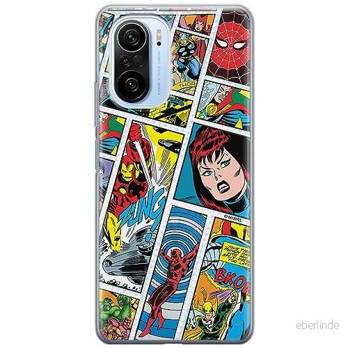 ERT GROUP mobiltelefonfodral för Xiaomi MI 11i/ REDMI K40/K40 PRO/POCO F3/ F3 PRO originalt och officiellt licensierat Marvel mönster Avengers 034, fodral tillverkad av TPU plast 5905511767655