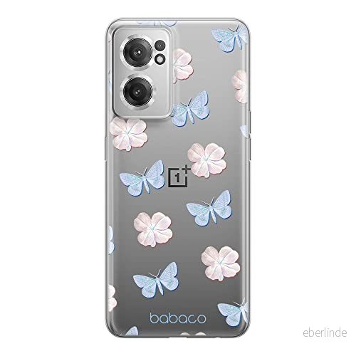 ERT GROUP mobiltelefonfodral för Oneplus NORD CE 2 originalt och officiellt licensierat Babaco mönster Flowers 043 optimalt anpassad till formen på mobiltelefonen, gedeeltelijk transparant 5905511290559