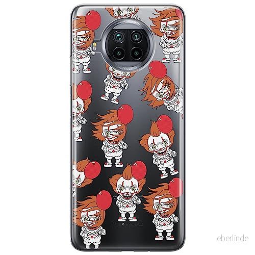 ERT GROUP mobiltelefonfodral för Xiaomi MI 10T LITE/REDMI NOTE 9 PRO 5G originalt och officiellt licensierat Horror mönster It 007 anpassad till formen på mobiltelefonen, gedeeltelijk transparant 5905131960856