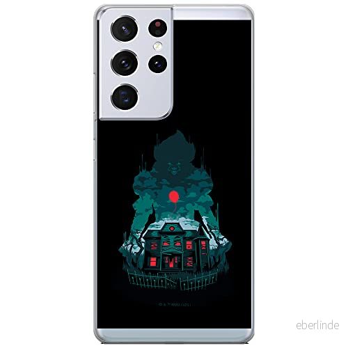 ERT GROUP mobiltelefonfodral för Samsung S21 ULTRA originalt och officiellt licensierat Horror mönster It 015 optimalt anpassad till formen på mobiltelefonen, fodral tillverkad av TPU plast 5905131988294