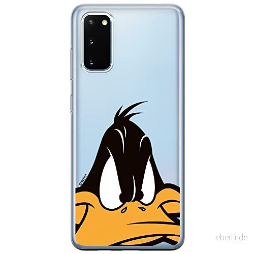 ERT GROUP mobiltelefonfodral för Samsung S20 FE / 5G originalt och officiellt licensierat Looney Tunes mönster Duffy 001 anpassad till formen på mobiltelefonen, gedeeltelijk transparant 5903932403374
