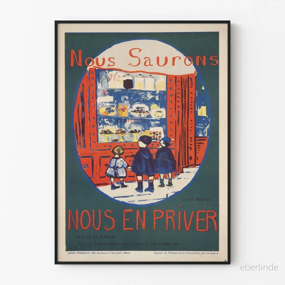Vintageposter Vi Vet Att Vi Kan Låta Bli Väggdekor Vintageposter Vi Vet Att Vi Kan Låta Bli Väggdekor