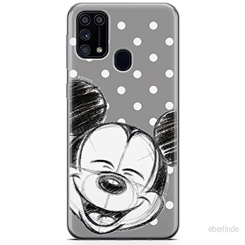 ERT GROUP mobiltelefonfodral för Samsung M31 originalt och officiellt licensierat Disney mönster Mickey 010 optimalt anpassad till formen på mobiltelefonen, fodral tillverkad av TPU plast 5904805476013