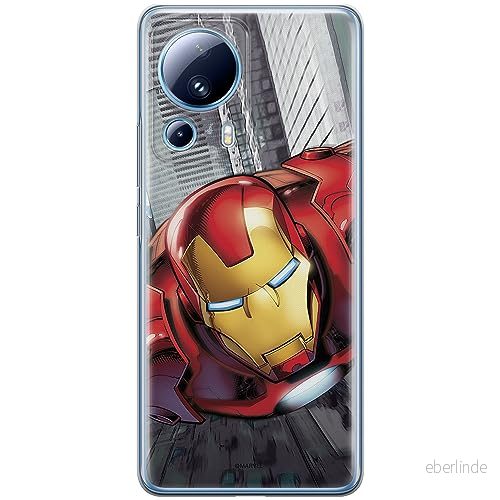 ERT GROUP mobiltelefonfodral för Xiaomi 13 LITE/CIVI 2 originalt och officiellt licensierat Marvel mönster Iron Man 008 optimalt anpassad till formen på mobiltelefonen, fodral tillverkad av TPU plast 5905511918262