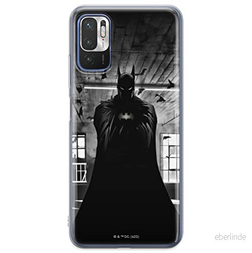 ERT GROUP mobiltelefonfodral för Xiaomi REDMI NOTE 10 5G / POCO M3 PRO originalt och officiellt licensierat DC mönster Batman 068 anpassad till formen på mobiltelefonen, fodral tillverkad av TPU plast 5905131523235