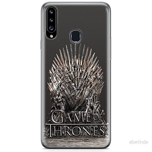 ERT GROUP mobiltelefonfodral för Samsung A20S originalt och officiellt licensierat Game od Thrones mönster of 017 anpassad till formen på mobiltelefonen, fodral tillverkad av TPU plast 5903932688153