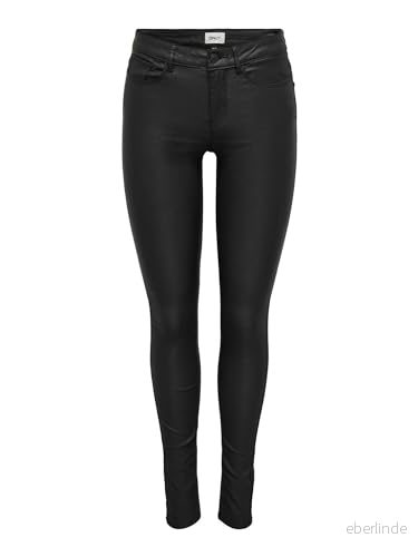ONLY ANNE Jeans Skinny Fit, Storlek: 36x34, Svart 5713745330848