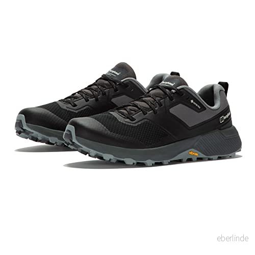 Berghaus Herr Trailway Active Gore tex sko vandringskänga, Svart mörkgrå, 45.5 EU 5054773727843