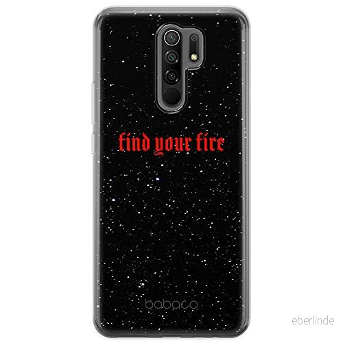 ERT GROUP mobiltelefonfodral för Xiaomi REDMI 9 originalt och officiellt licensierat Babaco mönster Find your fire 002 optimalt anpassad till formen på mobiltelefonen, fodral tillverkad av TPU plast 5903932887969