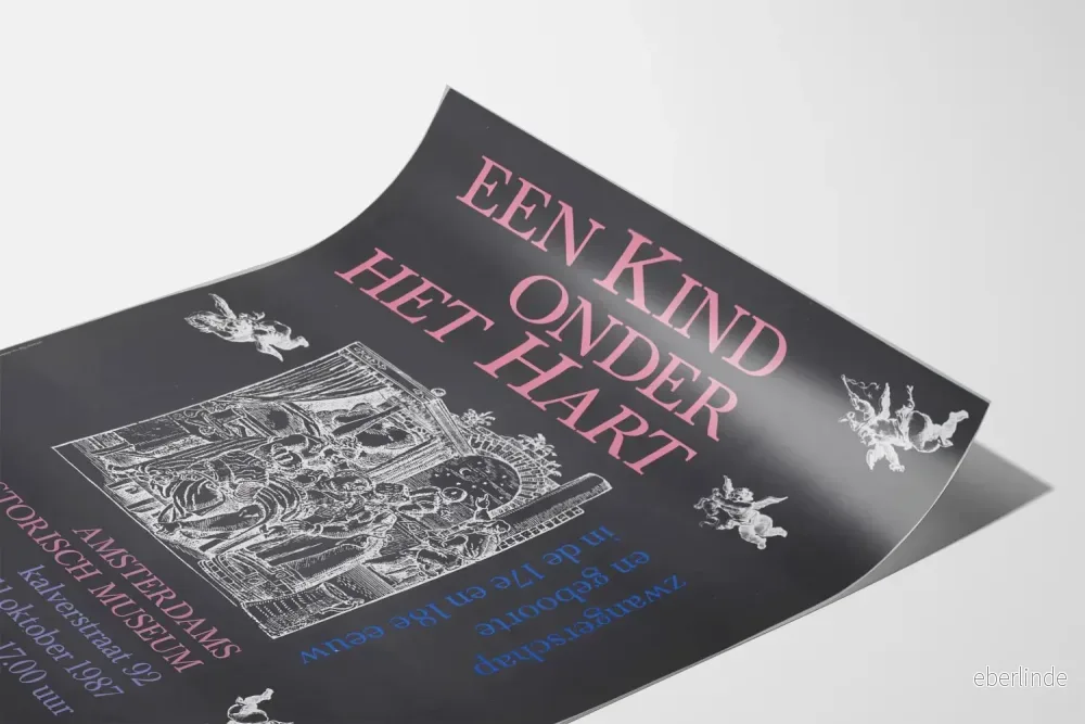 Museiposter Amsterdam Ett barn under hjärtat - Bild 3