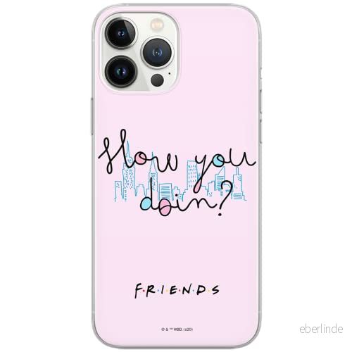 ERT GROUP mobiltelefonfodral för Apple Iphone 6/6S originalt och officiellt licensierat Friends mönster 008 Vit optimalt anpassad till formen på mobiltelefonen, fodral tillverkad av TPU plast 5903932267914
