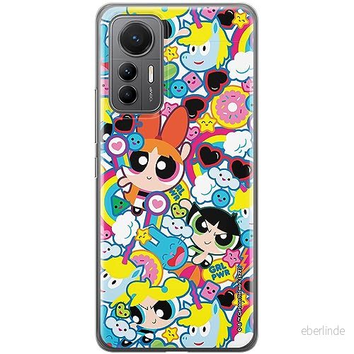 ERT GROUP mobiltelefonfodral för Xiaomi 12 LITE originalt och officiellt licensierat The Powerpuff Girls mönster 041, fodral tillverkad av TPU plast 5905511984588