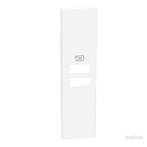 Bticino Living Now Cover 2USB laddare, 1 sits, vit 8005543699355