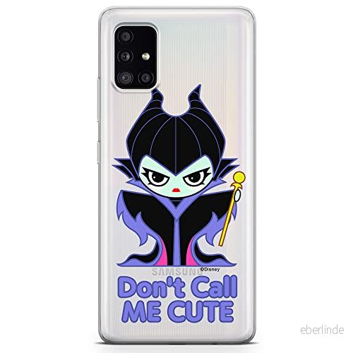 ERT GROUP mobiltelefonfodral för Samsung A51 5G originalt och officiellt licensierat Disney mönster Maleficent 003 optimalt anpassad till formen på mobiltelefonen, gedeeltelijk transparant 5905131478399