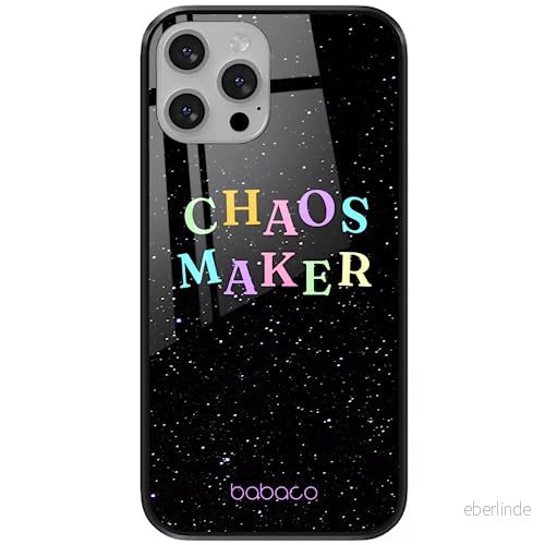 ERT GROUP mobiltelefonfodral för Apple Iphone 13 originalt och officiellt licensierat Babaco mönster Chaos maker 002 tillverkad av härdat glas, skyddsfodral 5904805871597