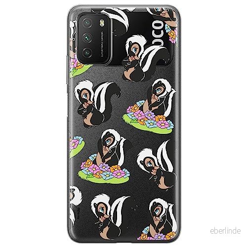 ERT GROUP mobiltelefonfodral för Xiaomi REDMI 9T/ POCO M3 originalt och officiellt licensierat Disney mönster Pepe Le Pew 003 optimalt anpassad till formen på mobiltelefonen, gedeeltelijk transparant 5905131817464
