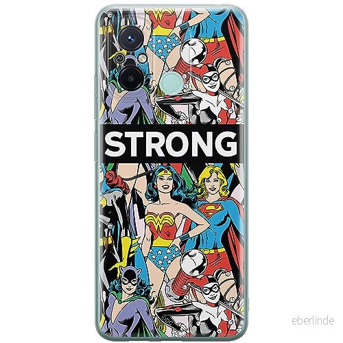 ERT GROUP mobiltelefonfodral för Xiaomi REDMI 12C/ 11A originalt och officiellt licensierat DC mönster Super Girls 003 anpassad till formen på mobiltelefonen, fodral tillverkad av TPU plast 5905511852467