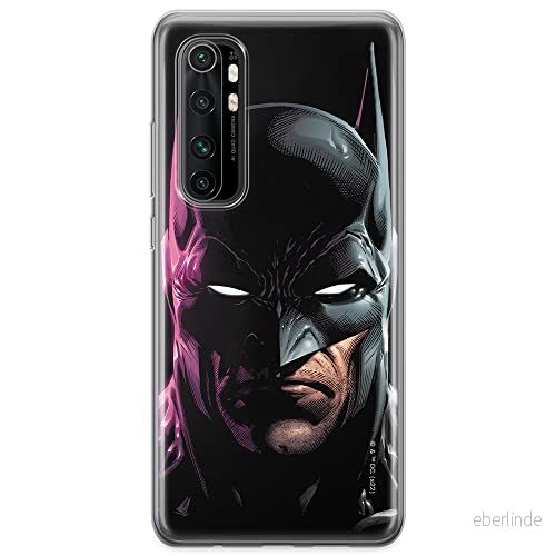ERT GROUP mobiltelefonfodral för Xiaomi MI NOTE 10 Lite originalt och officiellt licensierat DC mönster Batman 070 optimalt anpassad till formen på mobiltelefonen, fodral tillverkad av TPU plast 5905131528100