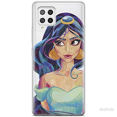 ERT GROUP mobiltelefonfodral för Samsung A42 5G originalt och officiellt licensierat Disney mönster Jasmine 002 optimalt anpassad till formen på mobiltelefonen, gedeeltelijk transparant 5903040251935