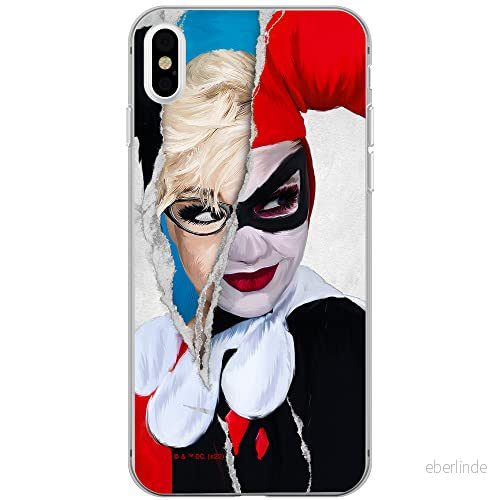 ERT GROUP mobiltelefonfodral för Iphone XS Max originalt och officiellt licensierat DC mönster Harley Quinn 007 optimalt anpassad till formen på mobiltelefonen, fodral tillverkad av TPU plast 5905131564719