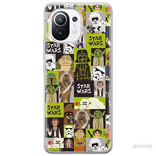 ERT GROUP mobiltelefonfodral för Xiaomi 11 originalt och officiellt licensierat Star Wars mönster 033 optimalt anpassad till formen på mobiltelefonen, fodral tillverkad av TPU plast 5903537115801