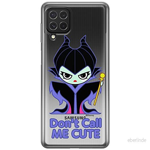 ERT GROUP mobiltelefonfodral för Samsung F62 / M62 originalt och officiellt licensierat Disney mönster Maleficent 003 optimalt anpassad till formen på mobiltelefonen, gedeeltelijk transparant 5905131480309