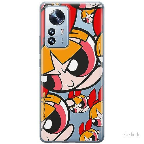 ERT GROUP mobiltelefonfodral för Xiaomi 12 PRO originalt och officiellt licensierat The Powerpuff Girls mönster 010 anpassad till formen på mobiltelefonen, gedeeltelijk transparant 5905511960117