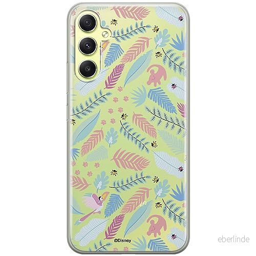ERT GROUP mobiltelefonfodral för Samsung A34 5G originalt och officiellt licensierat Disney mönster The Lion King 001 optimalt anpassad till formen på mobiltelefonen, gedeeltelijk transparant 5905511773670