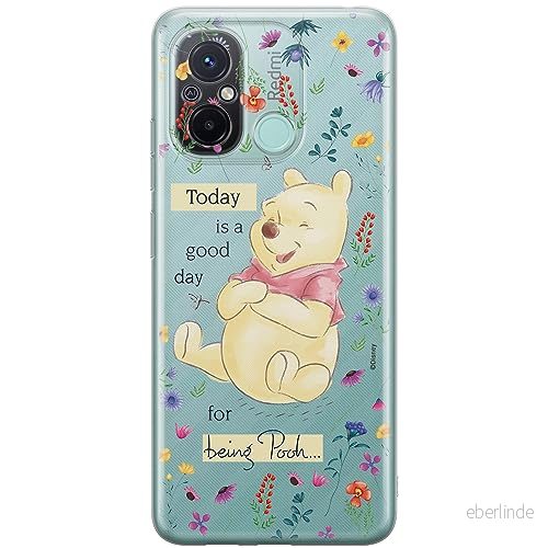 ERT GROUP mobiltelefonfodral för Xiaomi REDMI 12C/ 11A originalt och officiellt licensierat Disney mönster Winnie the Pooh & Friends 029, gedeeltelijk transparant 5905511839871