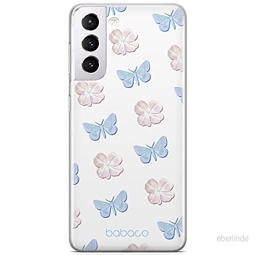 ERT GROUP mobiltelefonfodral för Samsung S21 PLUS originalt och officiellt licensierat Babaco mönster Flowers 043 optimalt anpassad till formen på mobiltelefonen, fodral tillverkad av TPU plast 5905131322500