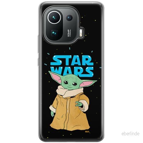 ERT GROUP mobiltelefonfodral för Xiaomi MI 11 PRO originalt och officiellt licensierat Star Wars mönster Baby Yoda 032 optimalt anpassad till formen på mobiltelefonen, fodral tillverkad av TPU plast 5905511755072