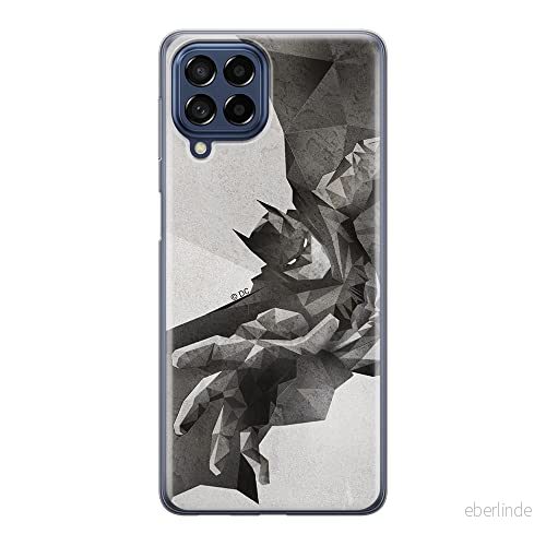 ERT GROUP mobiltelefonfodral för Samsung M33 5G originalt och officiellt licensierat DC mönster Batman 016 optimalt anpassad till formen på mobiltelefonen, fodral tillverkad av TPU plast 5905511348229
