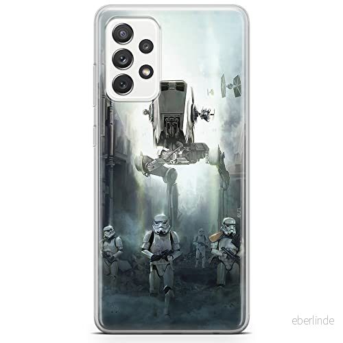 ERT GROUP mobiltelefonfodral för Samsung A73 5G originalt och officiellt licensierat Star Wars mönster 019 optimalt anpassad till formen på mobiltelefonen, fodral tillverkad av TPU plast 5904805522970