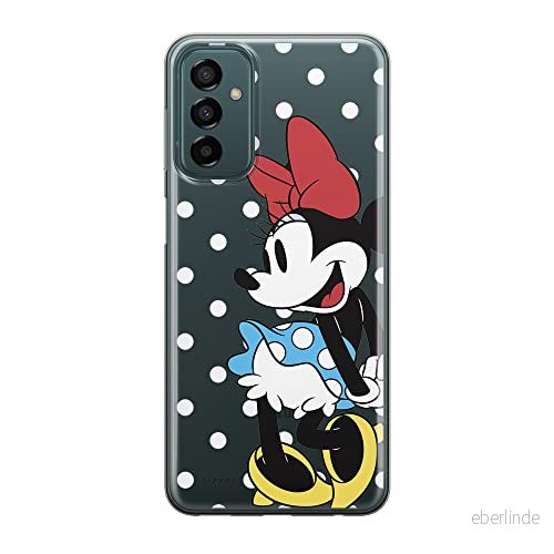 ERT GROUP mobiltelefonfodral för Samsung M13 4G/M23 5G/F23 originalt och officiellt licensierat Disney mönster Minnie 034 optimalt anpassad till formen på mobiltelefonen, gedeeltelijk transparant 5905511374594