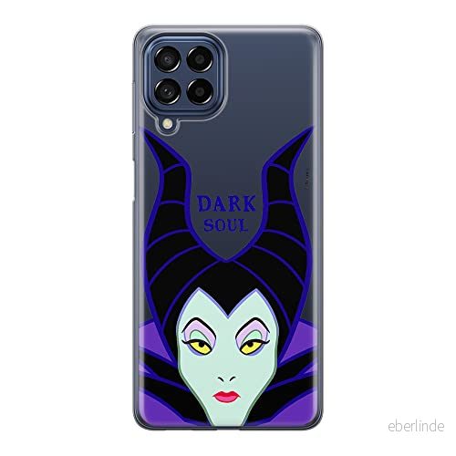 ERT GROUP mobiltelefonfodral för Samsung M53 5G originalt och officiellt licensierat Disney mönster Maleficent 001 optimalt anpassad till formen på mobiltelefonen, gedeeltelijk transparant 5905511380229
