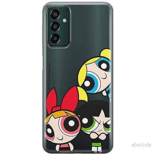 ERT GROUP mobiltelefonfodral för Samsung M13 4G/ M23 5G/ F23 originalt och officiellt licensierat The Powerpuff Girls mönster 015, gedeeltelijk transparant 5905511964191