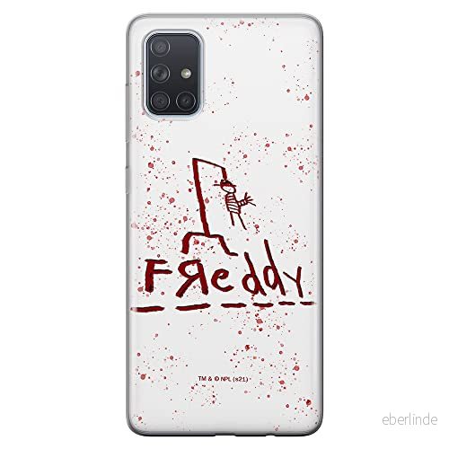 ERT GROUP mobiltelefonfodral för Samsung A71 originalt och officiellt licensierat Horror mönster Nightmare of Elm Street 009 anpassad till formen på mobiltelefonen, fodral tillverkad av TPU plast 5905511089986