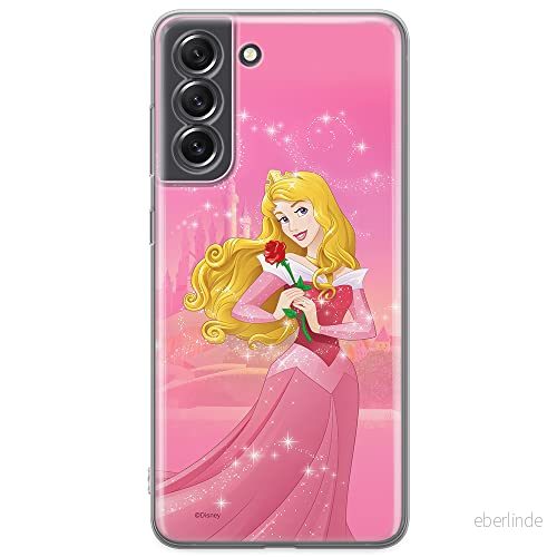 ERT GROUP mobiltelefonfodral för Samsung S21 FE originalt och officiellt licensierat Disney mönster Aurora 001 optimalt anpassad till formen på mobiltelefonen, fodral tillverkad av TPU plast 5903932985214