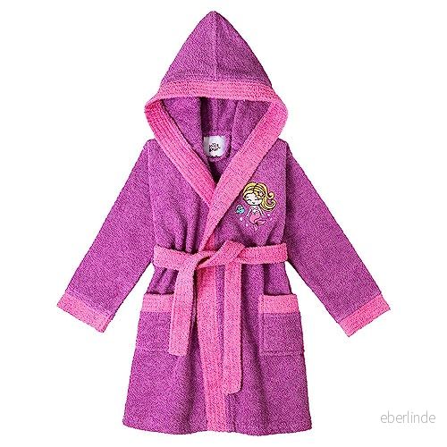 Barnmorgonrock lila 100% Oeko TEX® bomull storlek: 1012 år 8435690603798