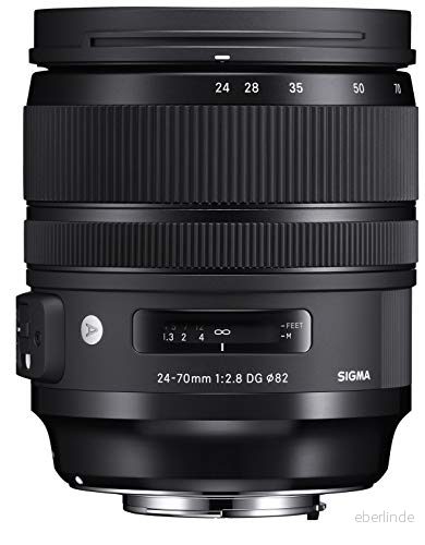 Objectif SIGMA Canon EF Mount 24 70mm F2.8 DG OS HSM Zoom Standard Pleine Taille Art SLR Exclusif 85126576547