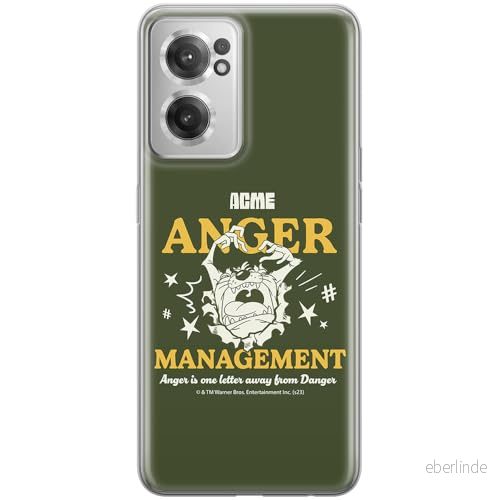 ERT GROUP mobiltelefonfodral för OnePlus NORD CE 2 originalt och officiellt licensierat Looney Tunes mönster Tasmanian 006 anpassad till formen på mobiltelefonen, fodral tillverkad av TPU plast 5905795135300