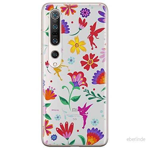 ERT GROUP mobiltelefonfodral för Xiaomi MI 10 / PRO originalt och officiellt licensierat Disney mönster Tinker Bell 001 optimalt anpassad till formen på mobiltelefonen, gedeeltelijk transparant 5903537167015