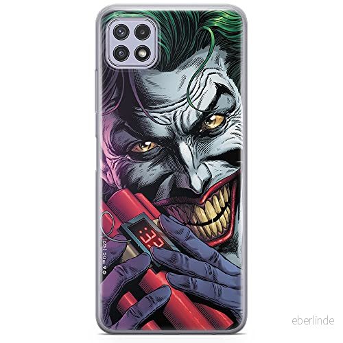 ERT GROUP mobiltelefonfodral för Samsung A22 5G originalt och officiellt licensierat DC mönster Joker 013 optimalt anpassad till formen på mobiltelefonen, fodral tillverkad av TPU plast 5905131561749
