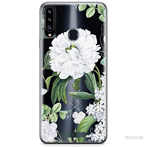 ERT GROUP mobiltelefonfodral för Samsung A20S originalt och officiellt licensierat Babaco mönster Flowers 031 optimalt anpassad till formen på mobiltelefonen, gedeeltelijk transparant 5905131282620