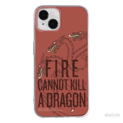 ERT GROUP mobiltelefonfodral för Apple Iphone 14 PLUS originalt och officiellt licensierat Game of Thrones mönster 015, fodral tillverkad av TPU plast 5905131907776