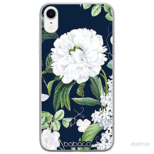 ERT GROUP mobiltelefonfodral för Iphone XR originalt och officiellt licensierat Babaco mönster Flowers 031 optimalt anpassad till formen på mobiltelefonen, fodral tillverkad av TPU plast 5905131279972