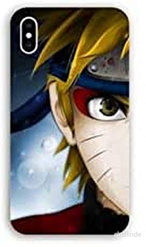 Fodral för iphone X/XS Manga Naruto vit 3614849667477